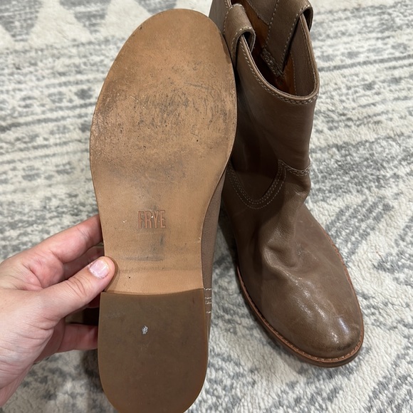 FRYE Anna Short leather booties - Picture 3 of 3